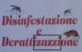 Comunicato Stampa: Intervento di disinfestazione a