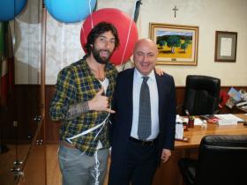 Striscia la notizia a Frosinone: Brumotti intervis