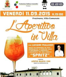 “L’APERITIVO IN VILLA”