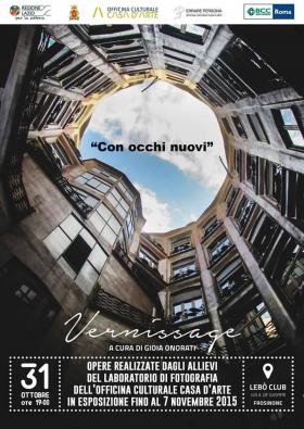 vernissage della mostra fotografica “Con occhi n