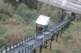 ascensore inclinato