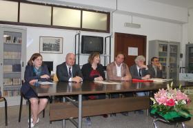 Inaugurata la biblioteca del Maccari dal sindaco O