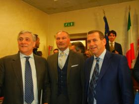 Frosinone, inaugurato da Tajani e Ottaviani lo spo