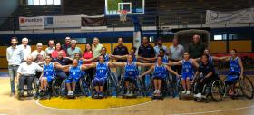 Frosinone, stage della nazionale basket in carrozz