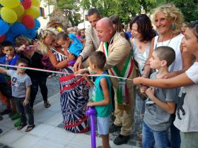 Piazza risorgimento inaugurazipne