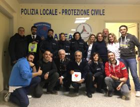 Frosinone, la Polizia locale a lezione di primo so