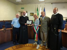 Frosinone, targa ricordo per i Redentoristi.