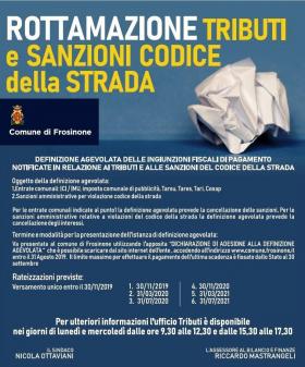 Frosinone, il Comune approva la rottamazione delle