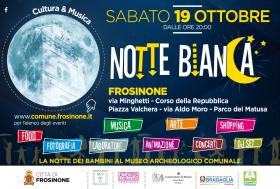 Frosinone, il 19 ottobre la Notte Bianca della Cul