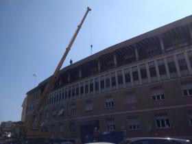 Frosinone, impianto fotovoltaico a piazza VI dicem