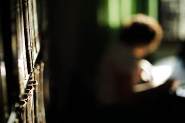Libri nella sala di lettura