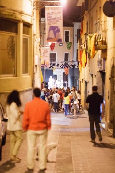 Ingresso alla piazza